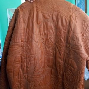 SCARFACE LEATHER JACKET